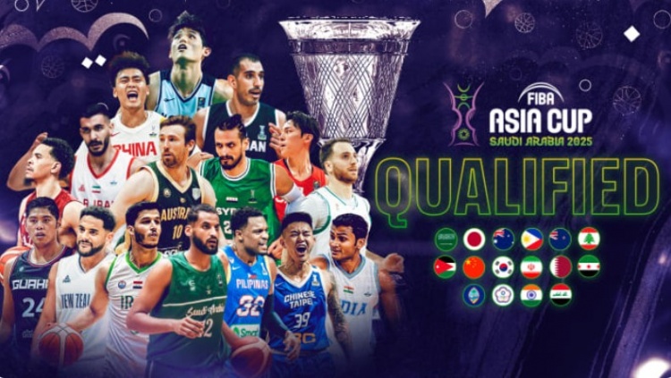 8月在沙特舉辦！FIBA官網(wǎng)：男籃亞洲杯抽簽儀式將在下月8號舉行